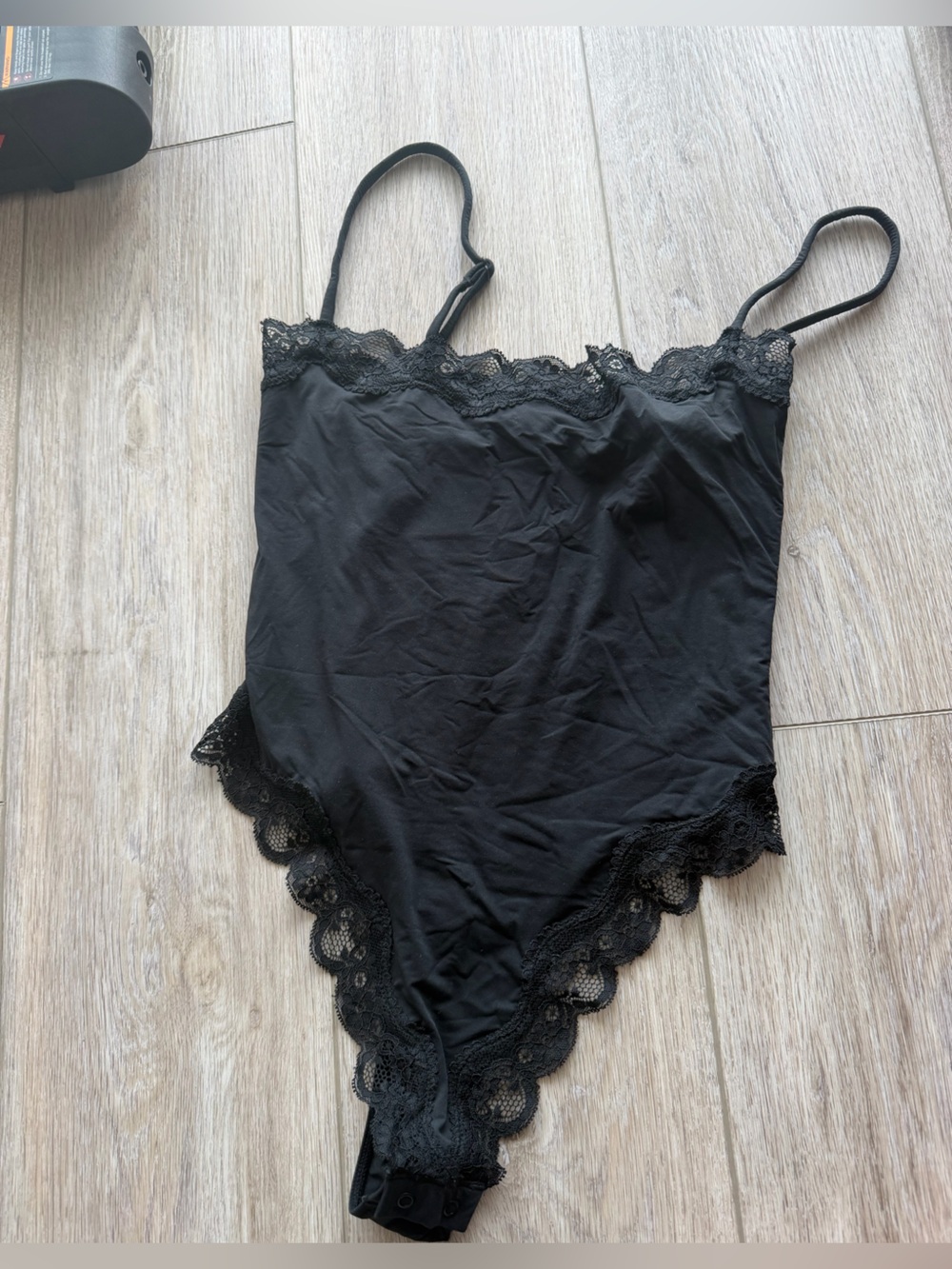 Black Lace-Trim Sleep Cami - Women Intimates